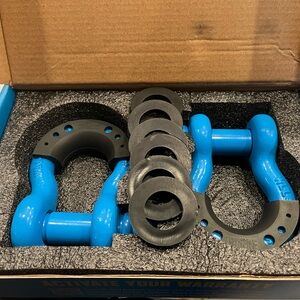 Borne Off-Road 3/4” D-Ring Shackles (NIB)
